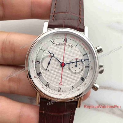 AAA Replica Swiss Breguet Classaique 5287 Watch Stainless Steel White Face Watch 42mm